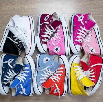 150 PARES DE TÊNIS “CONVERSE ALL STAR UNISSEX” | CORES E NUMERAÇÕES VARIADAS
