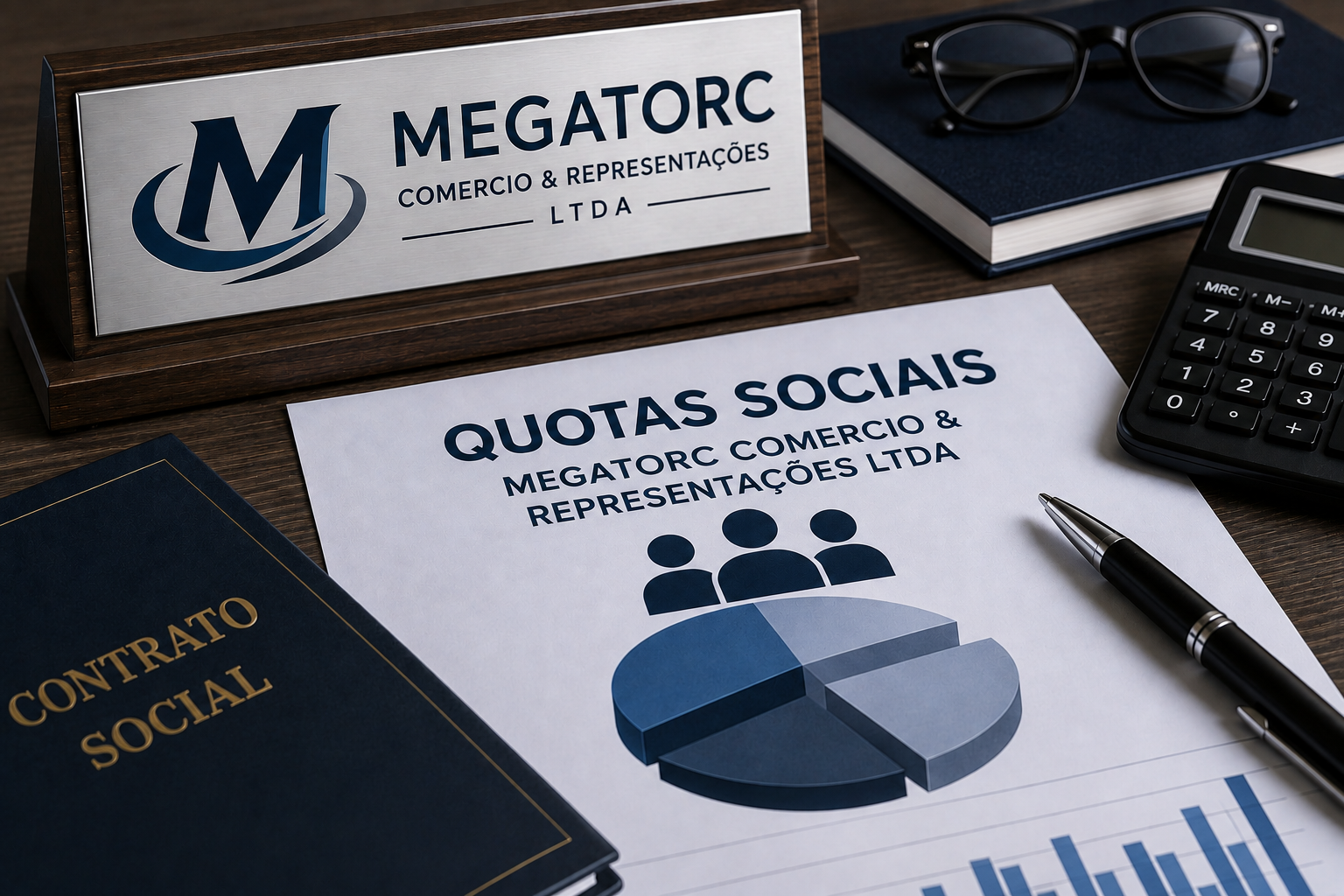 QUOTAS SOCIAIS – MEGATORC COMERCIO & REPRESENTAÇÕES LTDA