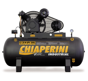 COMPRESSOR DE AR CHIAPERINI CJ 20+ APV – 176 PSI — Imagem