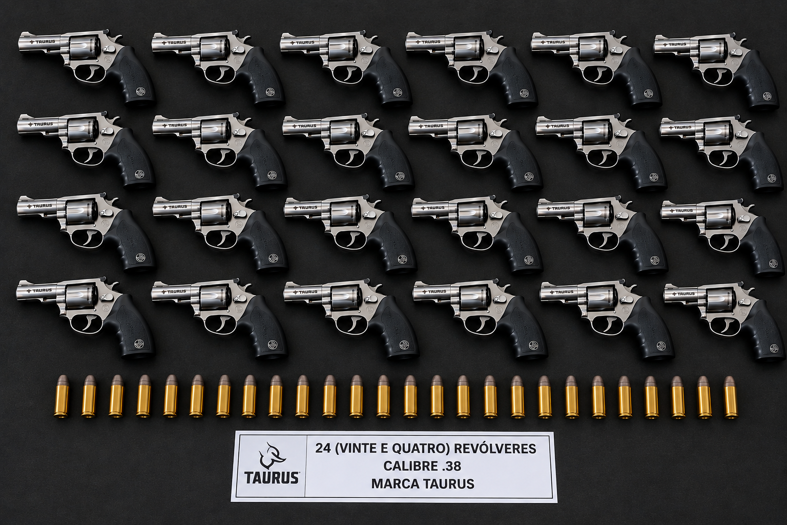 REVÓLVERES TAURUS CALIBRE .38 — Imagem