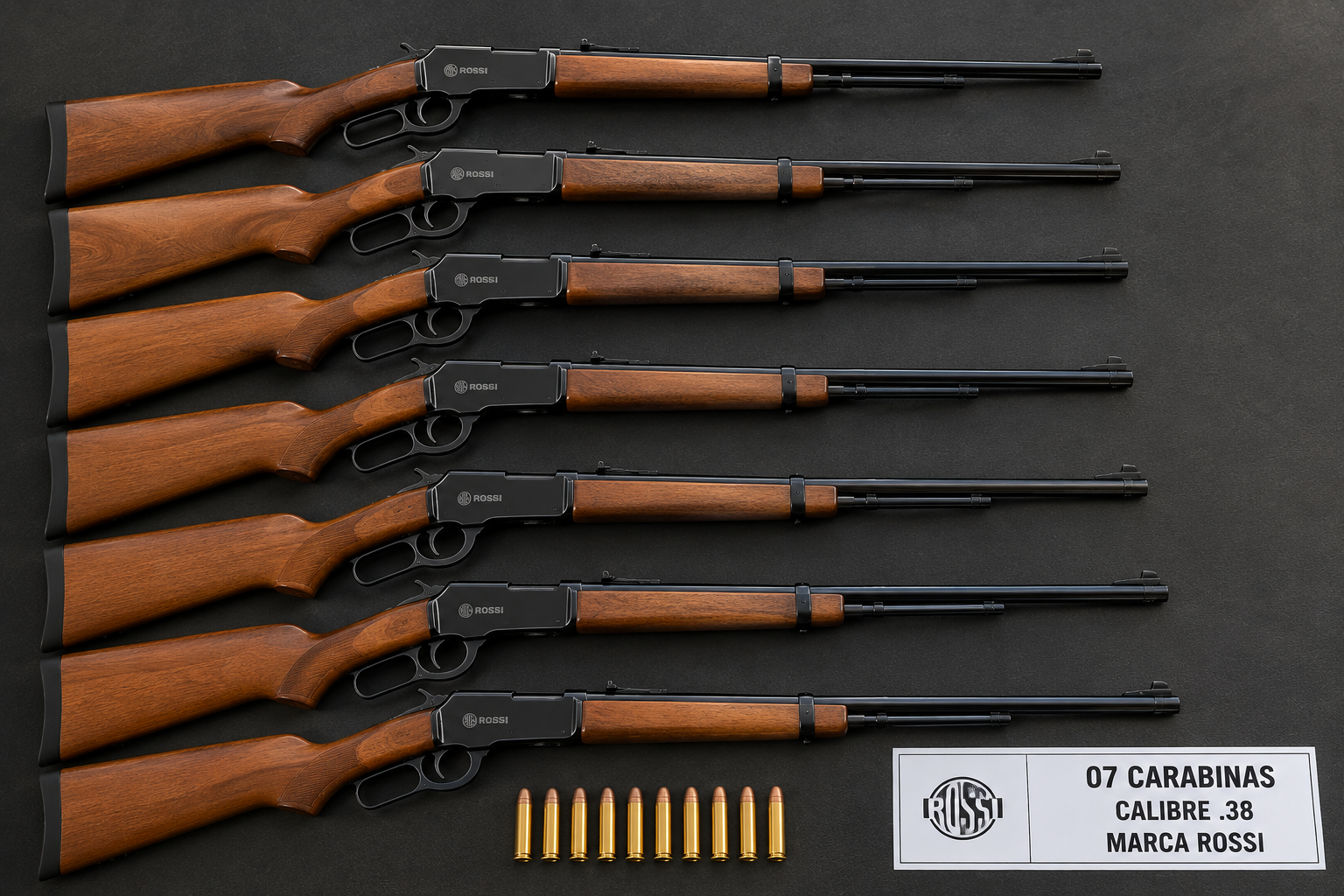 REVÓLVERES ROSSI CALIBRE .38 — Imagem