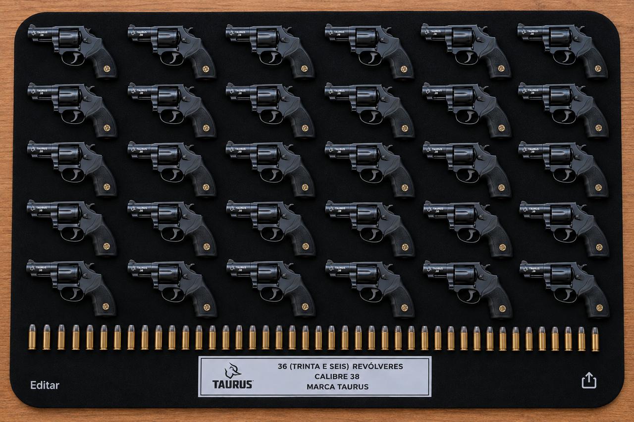 REVÓLVERES TAURUS CALIBRE .38