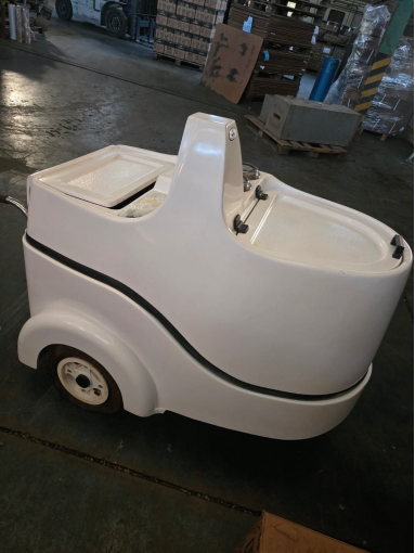 CARRINHO DE CHOPE SEM TORNEIRA | BRANCO — Imagem
